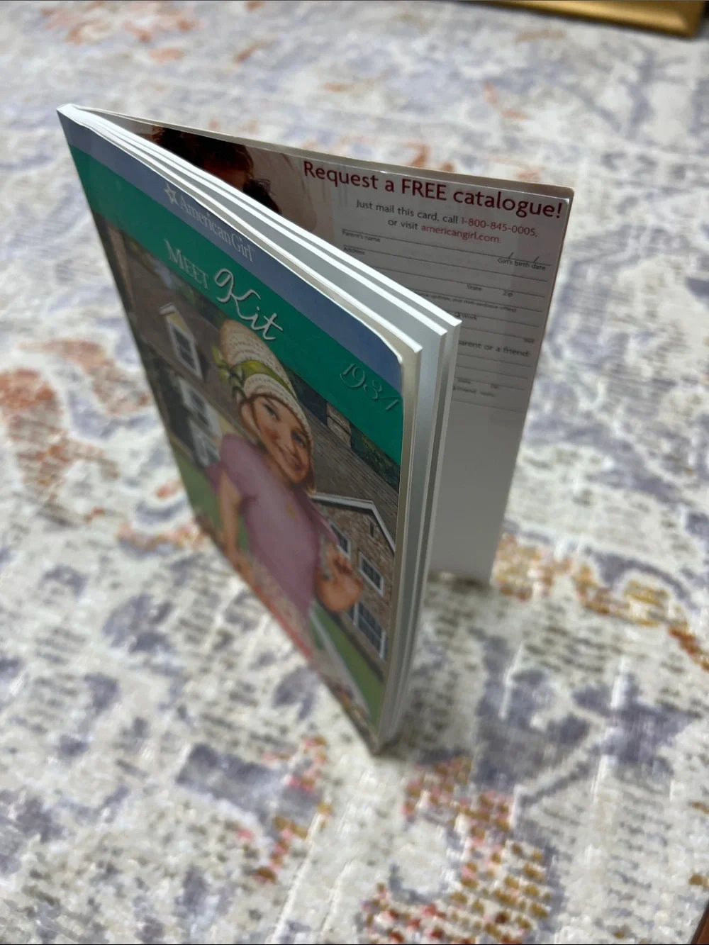 American Girl Book Lot: Felicity, Kirsten, and Kit, postcards included